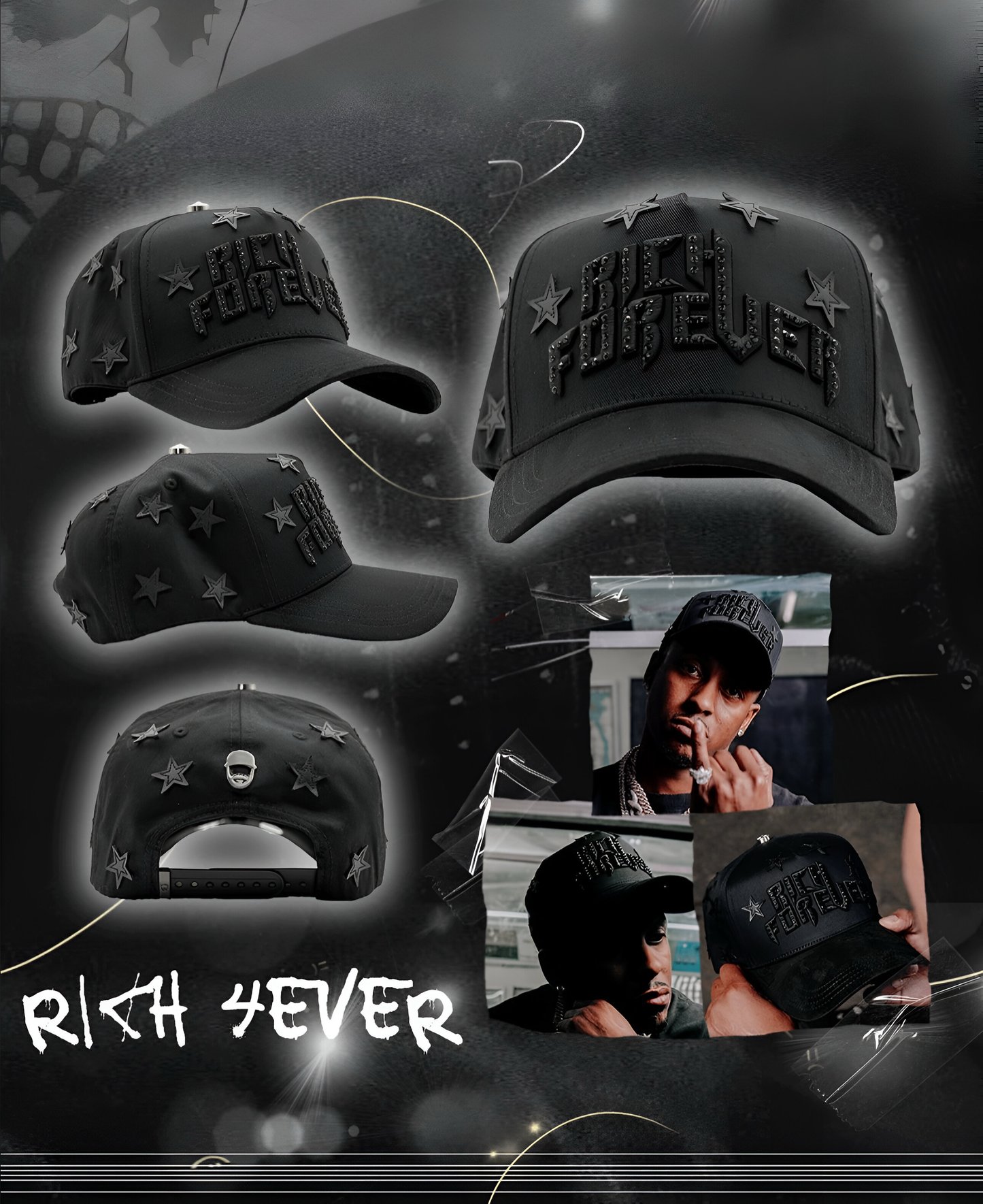 BARBAS HATS X RICH THE KID “RICH 4EVER”