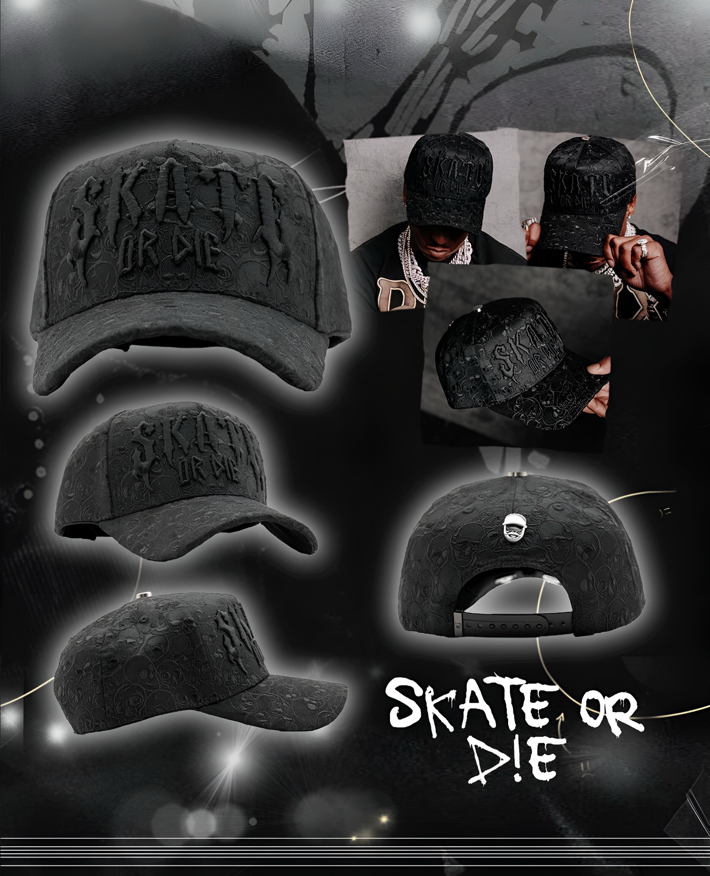 BARBAS HATS X RICH THE KID “SKATE OR DIE”