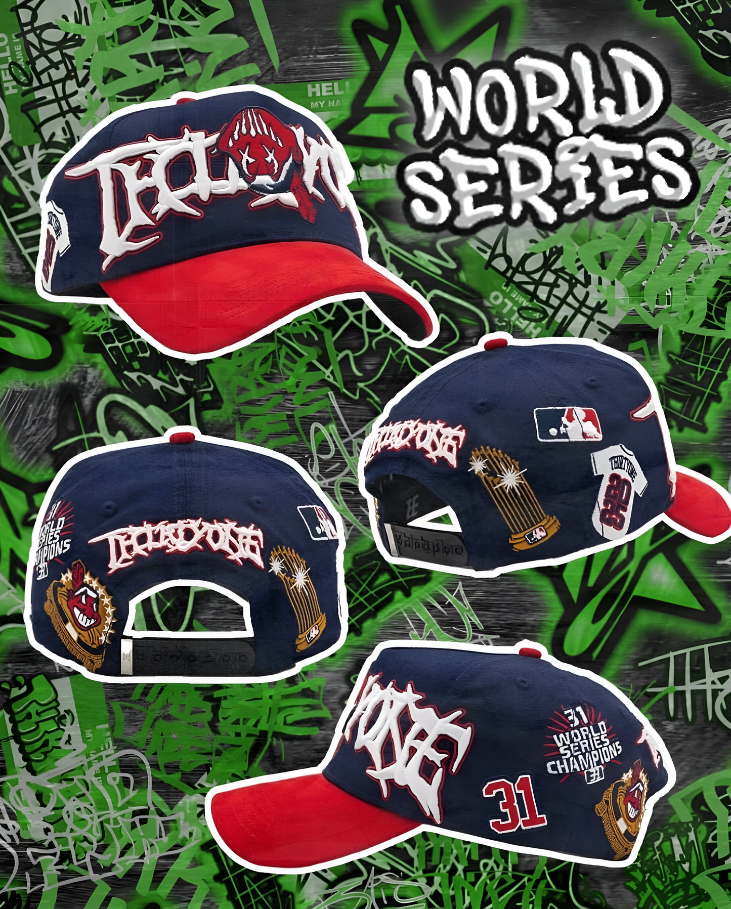 31 HATS “WORLD SERIES” FULL SET