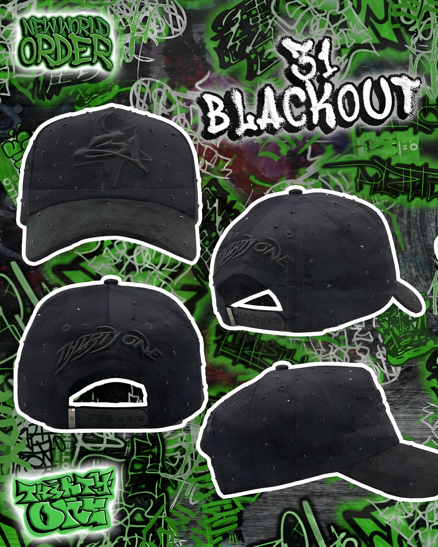 31 HATS “BLACKOUT” FULL SET