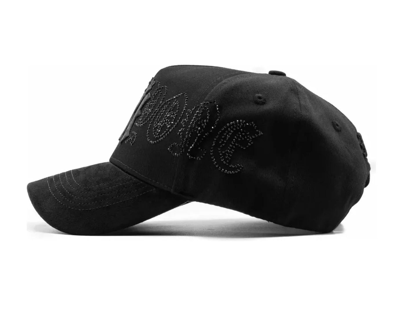 31 HATS NY CRYSTALS NEGRA