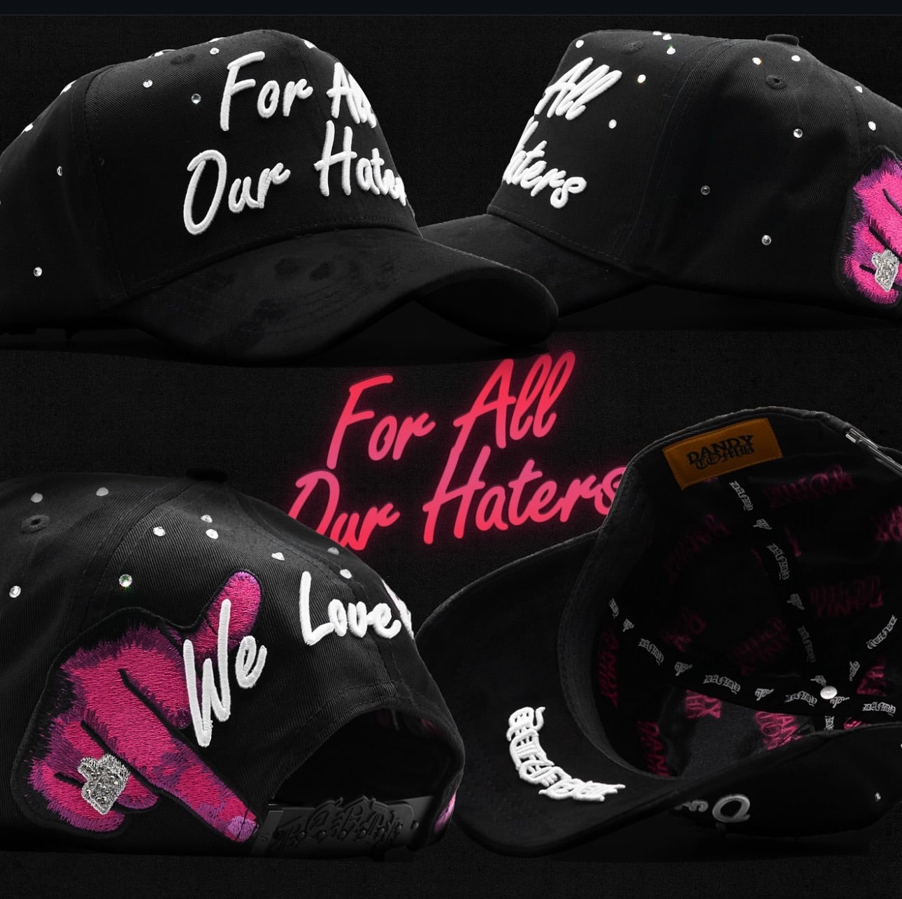DANDY HATS X TOMBOCHIO “FOR ALL OUR HATERS”