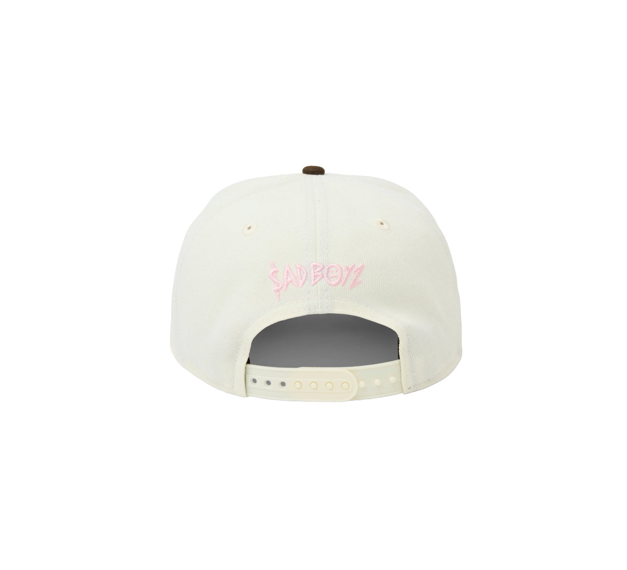 SB X NEW ERA SAD FACE SNAPBACK - WHITE