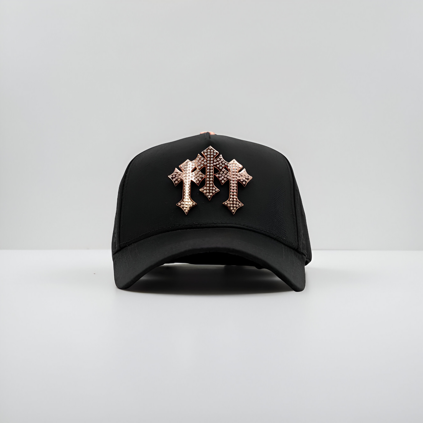 BARBAS HATS CHROME ORO ROSA