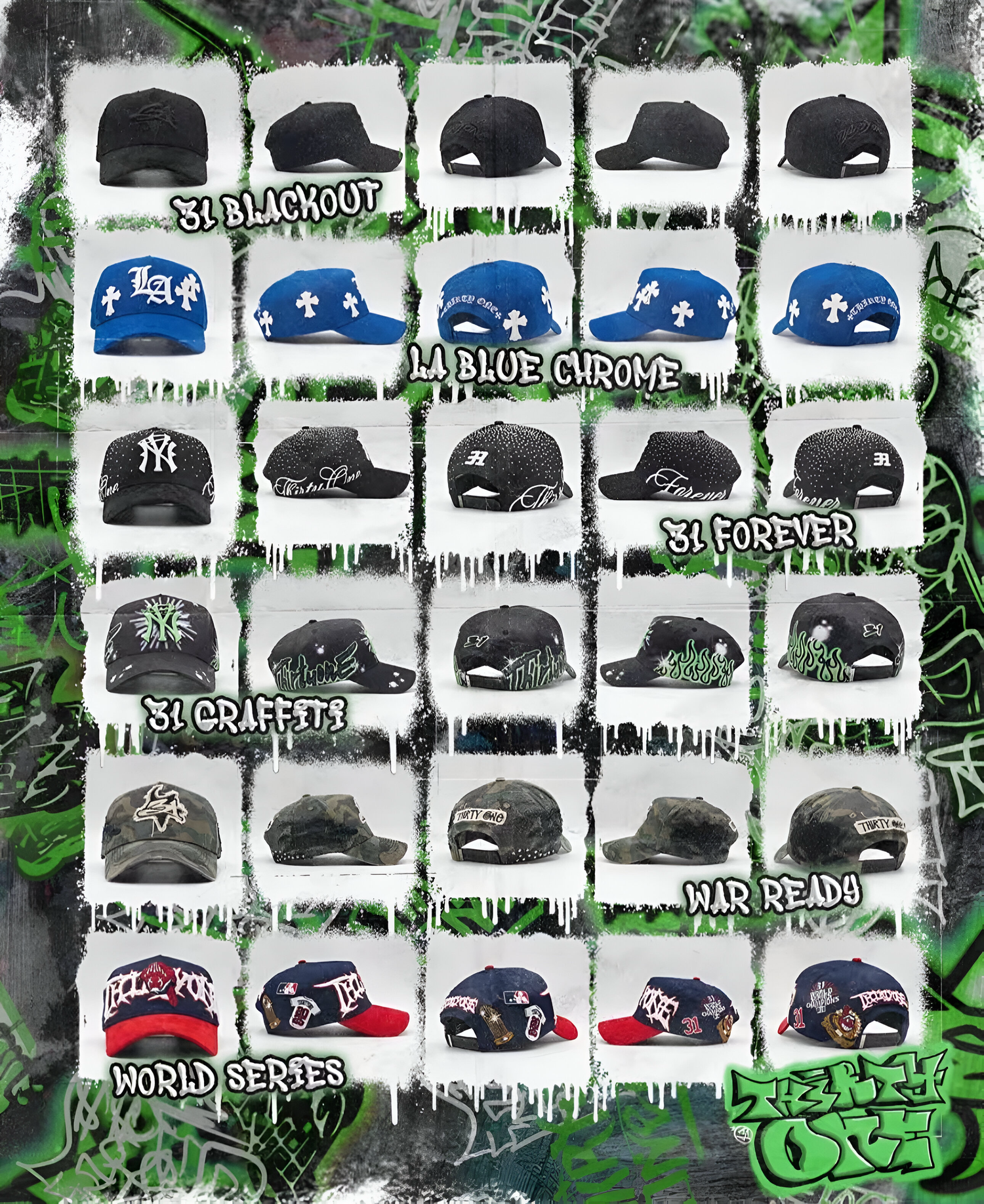 31 HATS NEW WORLD ORDER