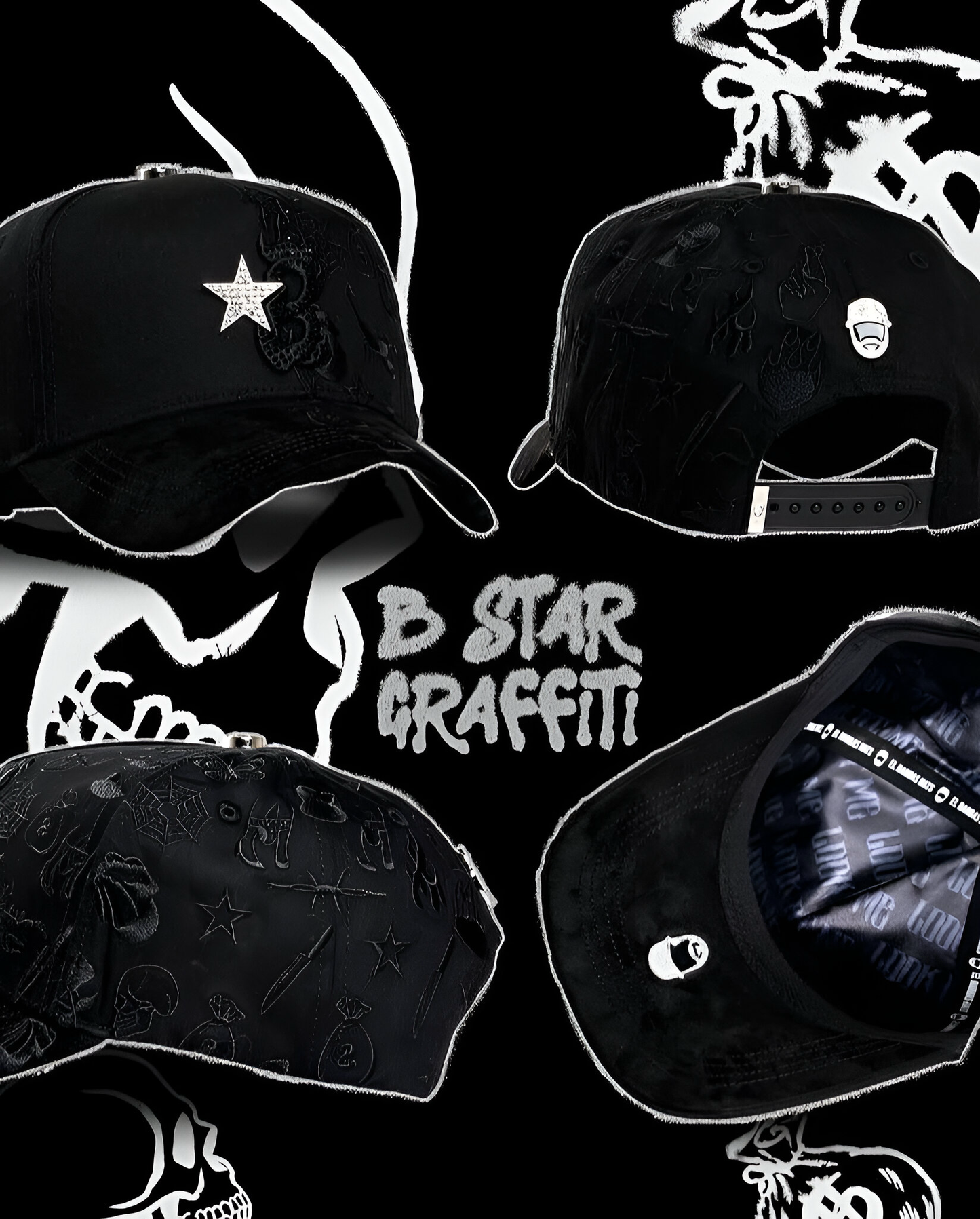 BARBAS HATS “B-STAR GRAFFITI”