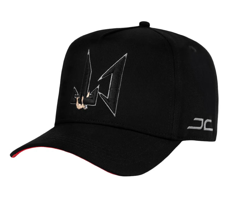 Gorra negra JC hats corridos tumbados