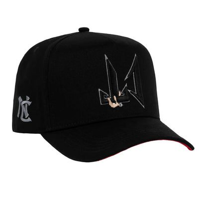 Gorra negra JC hats corridos tumbados