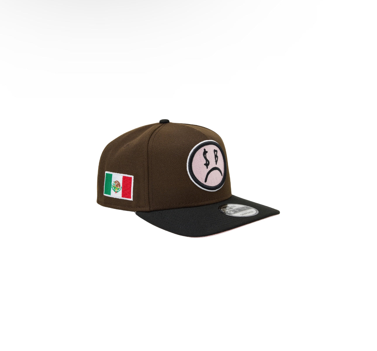 SB X NEW ERA SAD FACE SNAPBACK - BROWN