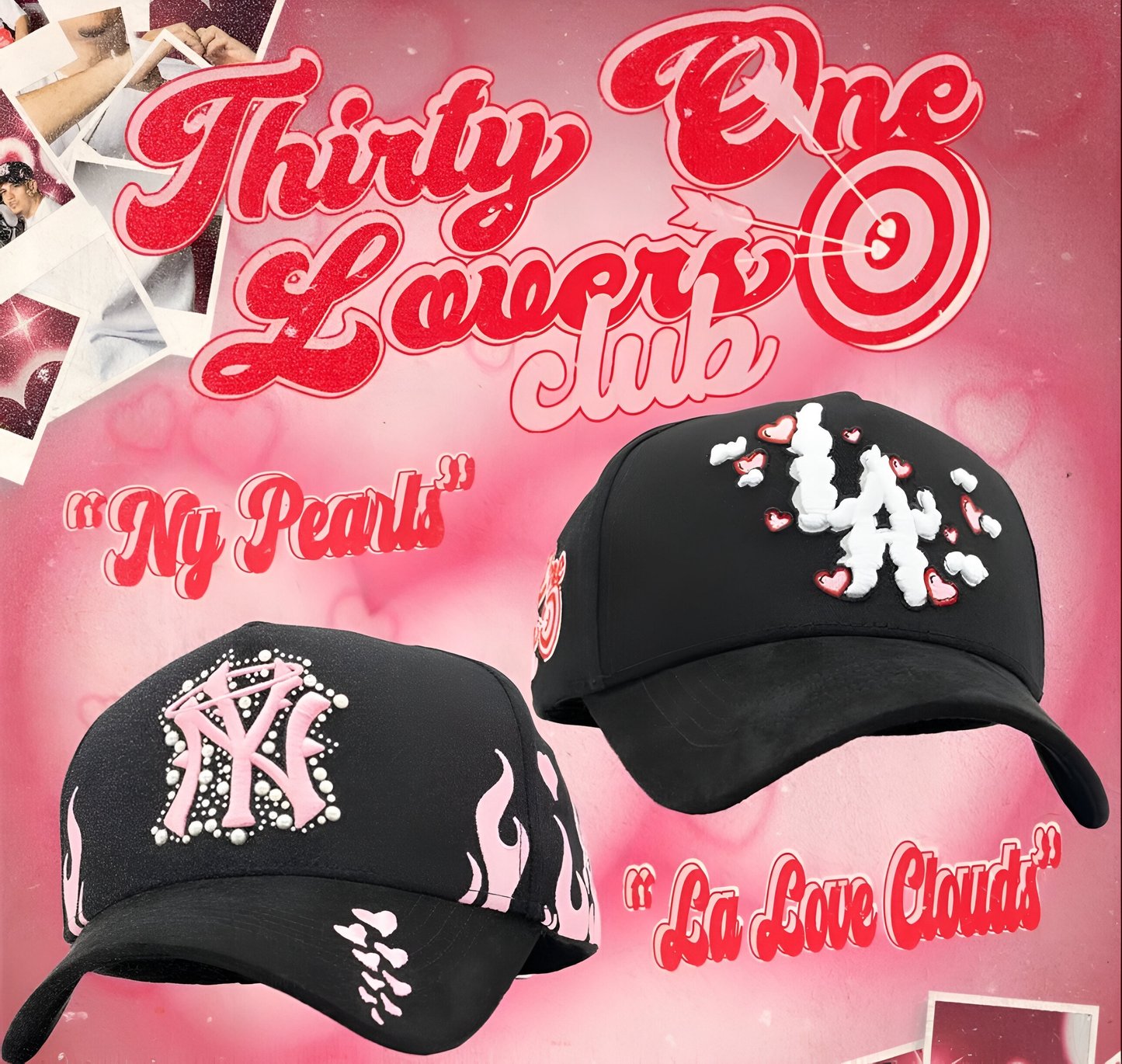 31 HATS SAN VALENTIN FULL SET