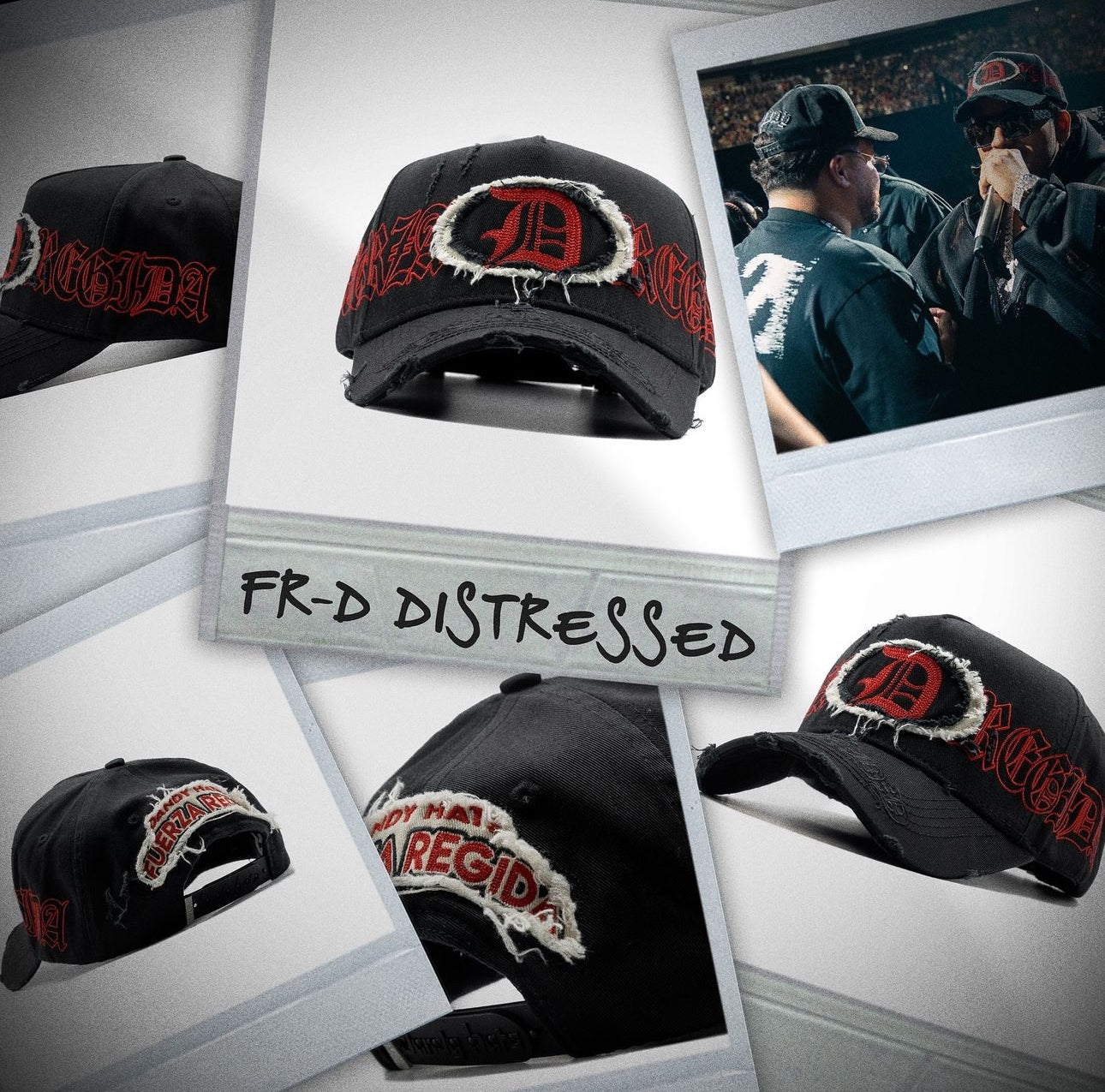 DANDY HATS X FR “FR-D DISTRESSED”