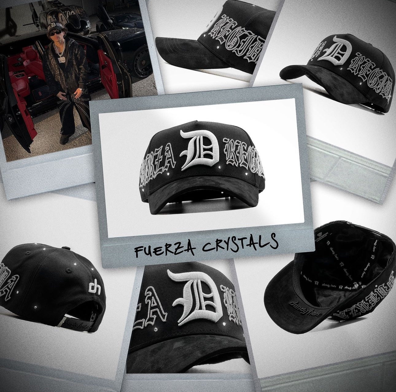 DANDY HATS X FR “FUERZA CRYSTALS”